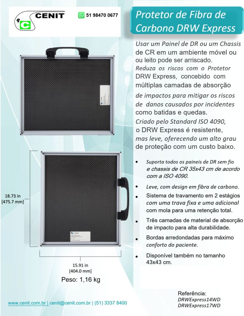 Painel de Proteção para Placas de DR (Radiologia Digital) - DRW Express